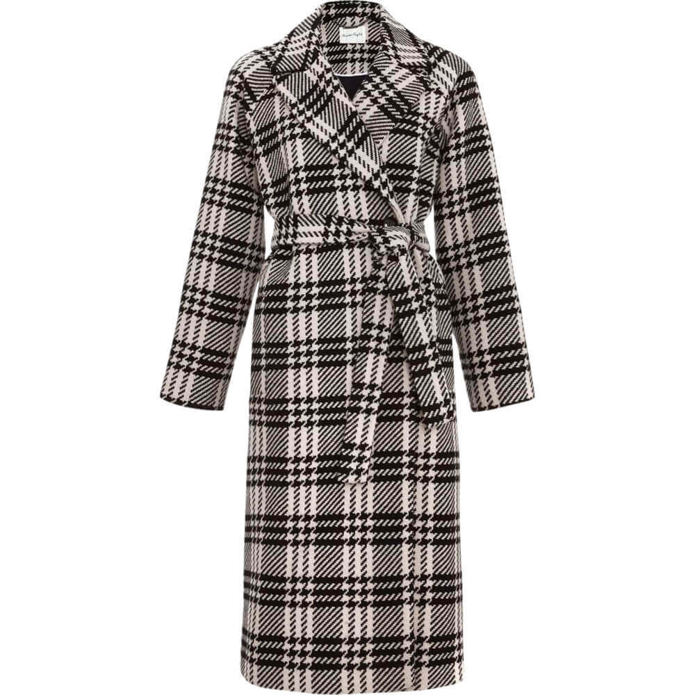 Phase Eight Cassie Check Wool Coat